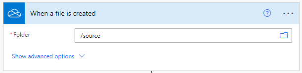 Ondrive trigger for Create PDFA flow