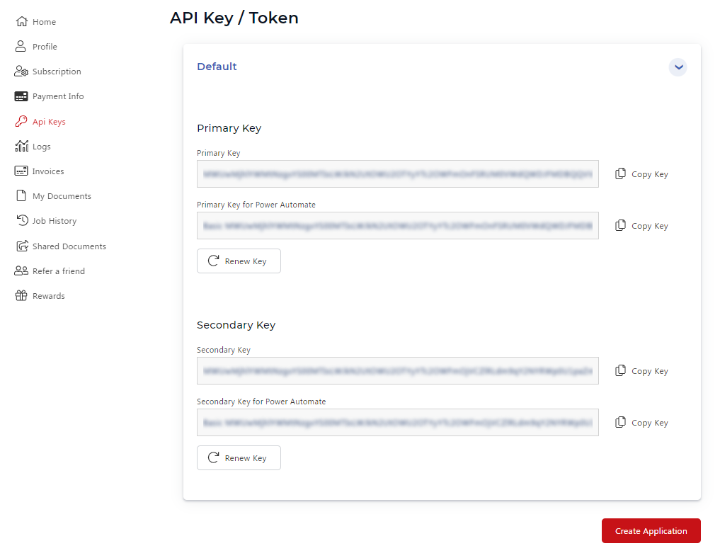 API Key for PDF4me for Make