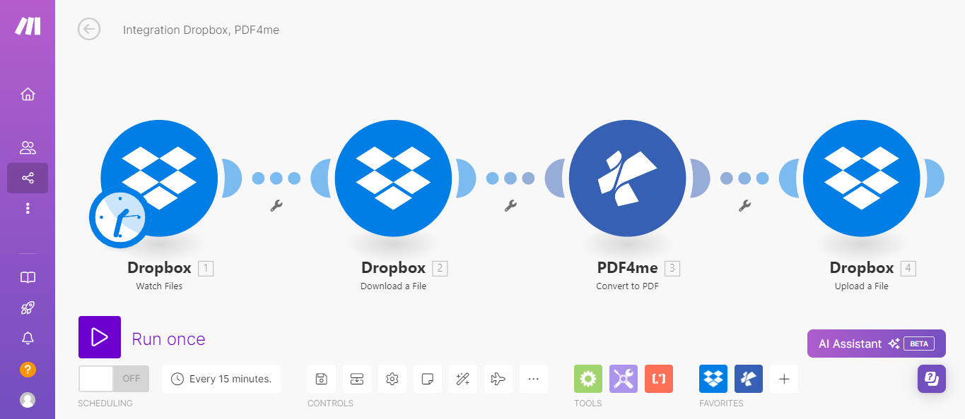 Introduction to PDF4me for Make